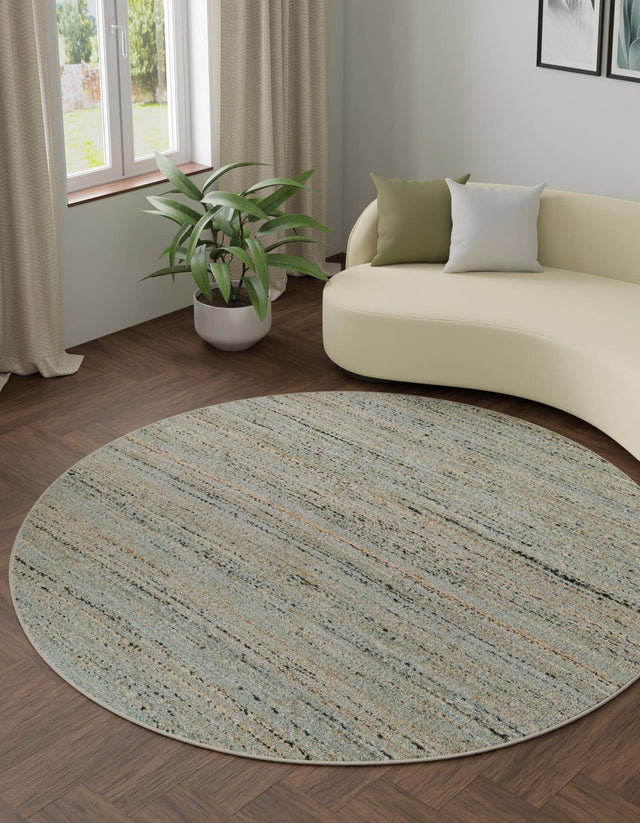 Seaglass Blue 3' 1 x 3' 1 Palm Beach Jute Round Area Rug All Natural Eco-Friendly Carpet for Modern Minimalist Interior Design Home Decorating for Sale at Rug Engine