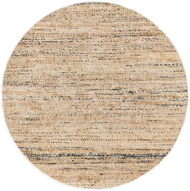 Palomino Ivory 4' 1 x 4' 1 Palm Beach Jute Round Area Rug All Natural Eco-Friendly Carpet for Modern Minimalist Interior Design Home Decorating for Sale at Rug Engine