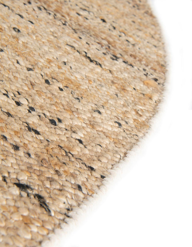 Palomino Ivory 5' 3 x 5' 3 Palm Beach Jute Round Area Rug All Natural Eco-Friendly Carpet for Modern Minimalist Interior Design Home Decorating for Sale at Rug Engine