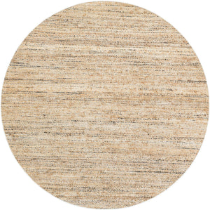 Palomino Ivory 7' 10 x 7' 10 Palm Beach Jute Round Area Rug All Natural Eco-Friendly Carpet for Modern Minimalist Interior Design Home Decorating for Sale at Rug Engine