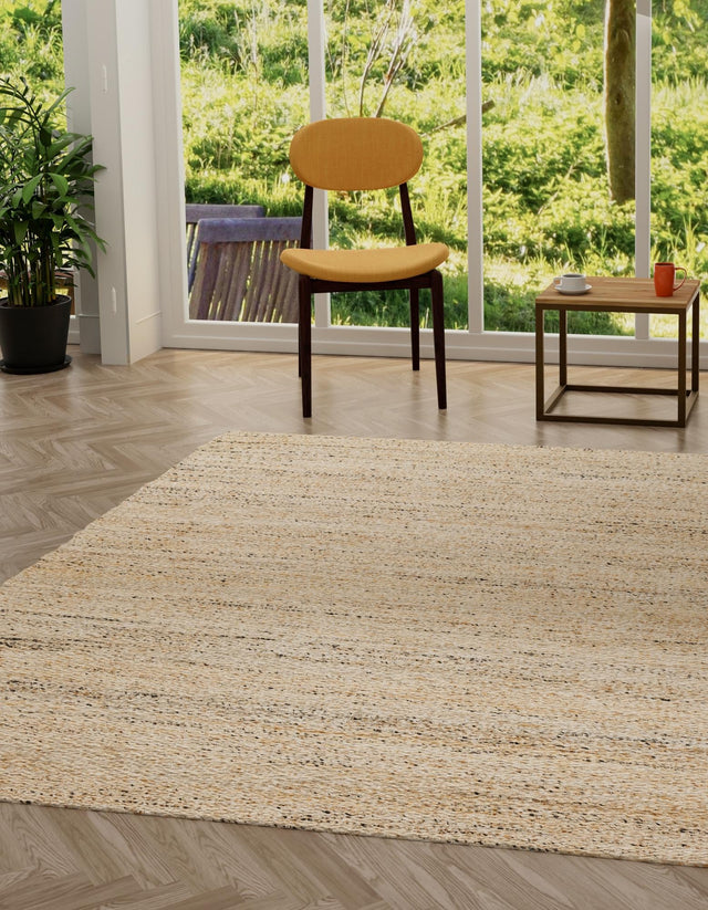 Palomino Ivory 7' 10 x 7' 10 Palm Beach Jute Square Area Rug All Natural Eco-Friendly Carpet for Modern Minimalist Interior Design Home Decorating for Sale at Rug Engine