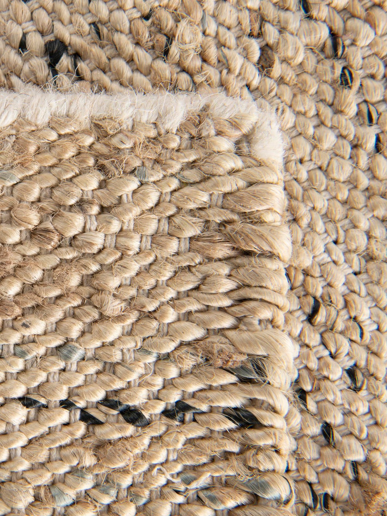 Palomino Ivory 7' 10 x 7' 10 Palm Beach Jute Square Area Rug All Natural Eco-Friendly Carpet for Modern Minimalist Interior Design Home Decorating for Sale at Rug Engine