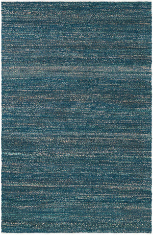 Ocean Blue 5' 1 x 8' Palm Beach Jute Rectangle Area Rug All Natural Eco-Friendly Carpet for Modern Minimalist Interior Design Home Decorating for Sale at Rug Engine
