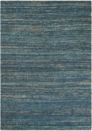 Ocean Blue 6' 1 x 9' Palm Beach Jute Rectangle Area Rug All Natural Eco-Friendly Carpet for Modern Minimalist Interior Design Home Decorating for Sale at Rug Engine