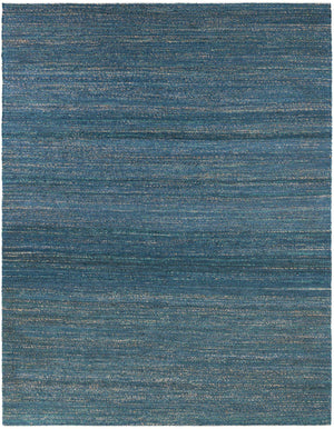 Ocean Blue 9' x 12' Palm Beach Jute Rectangle Area Rug All Natural Eco-Friendly Carpet for Modern Minimalist Interior Design Home Decorating for Sale at Rug Engine
