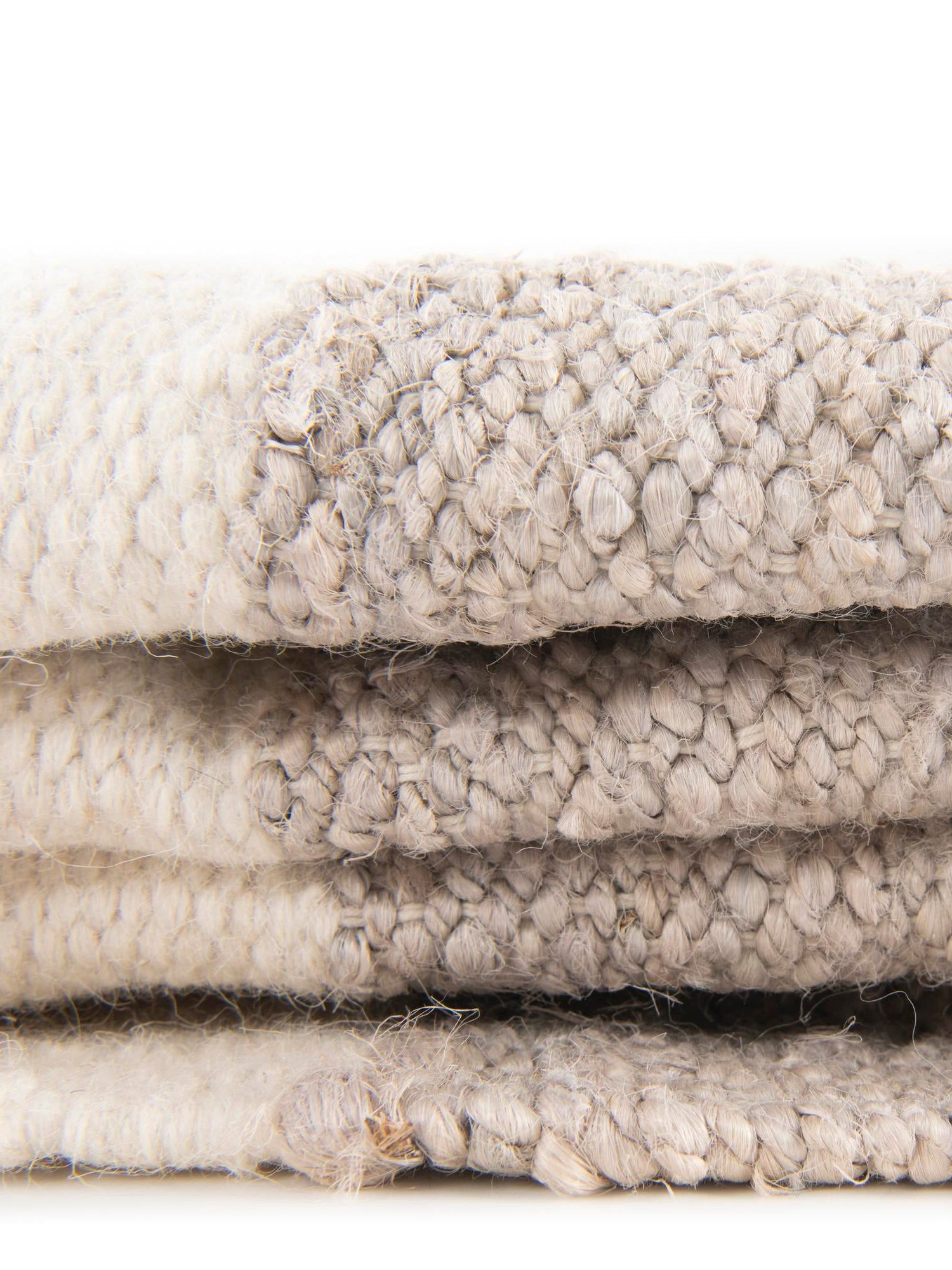 Gray 9' x 12' Jill Zarin Hamptons Rectangle Area Rug Jute & Wool With Cotton Backing All Natural Striped Design Coastal Hand Woven Carpet for Sale at Rug Engine