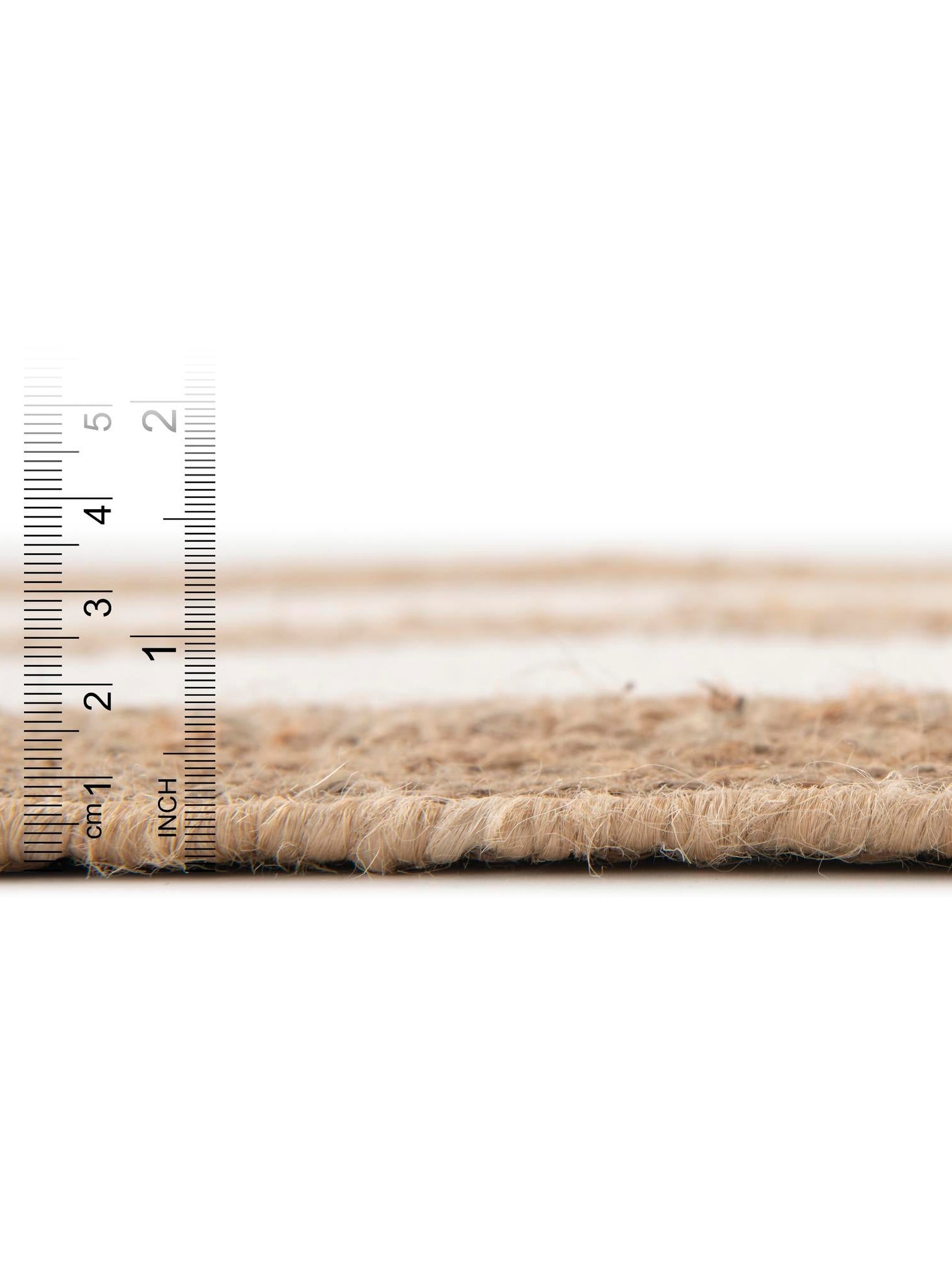 Tan Sand 2' x 3' 1 Jill Zarin Hamptons Rectangle Area Rug Jute & Wool With Cotton Backing All Natural Striped Design Coastal Hand Woven Carpet for Sale at Rug Engine