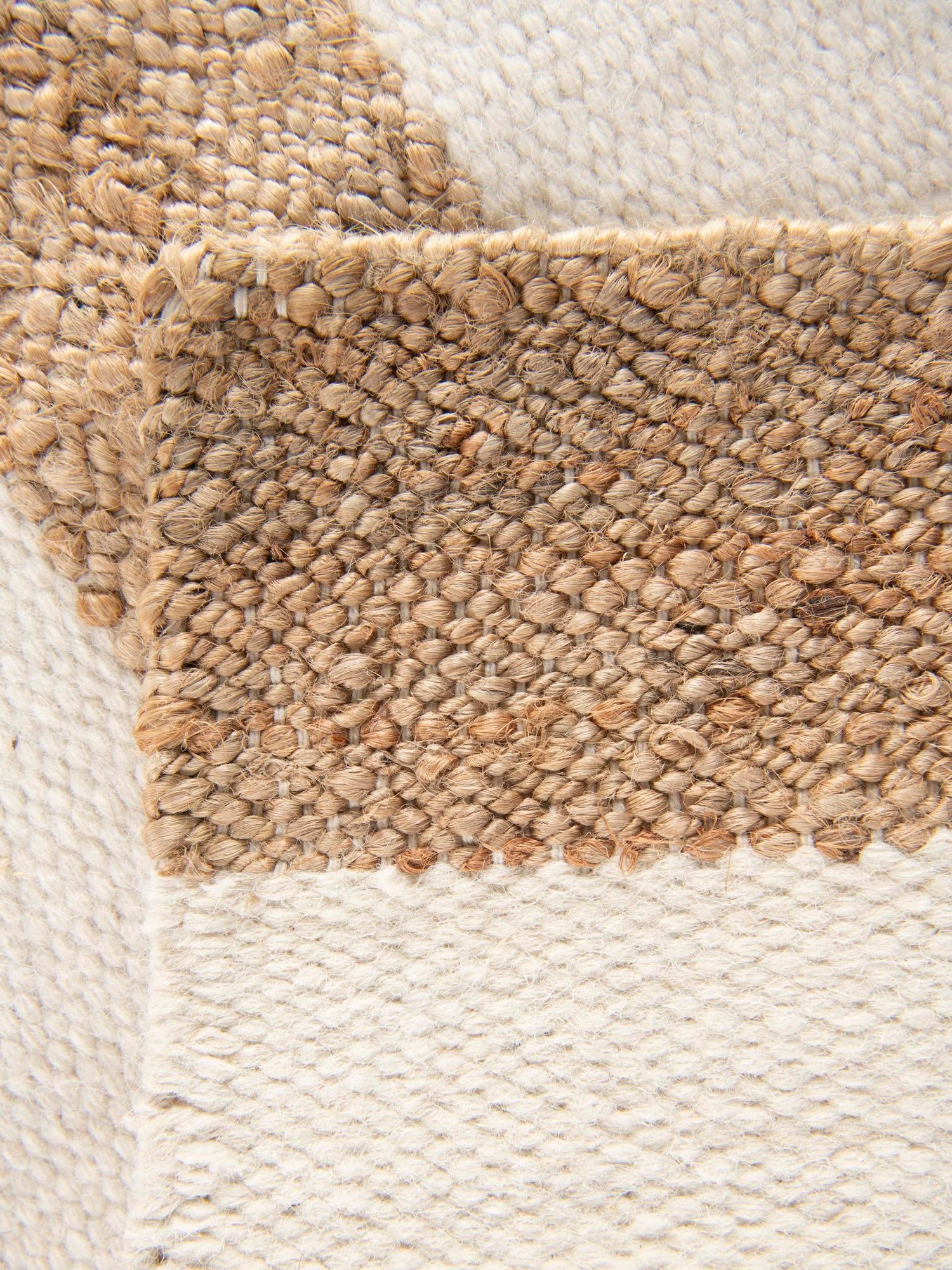 Tan Sand 2' x 3' 1 Jill Zarin Hamptons Rectangle Area Rug Jute & Wool With Cotton Backing All Natural Striped Design Coastal Hand Woven Carpet for Sale at Rug Engine