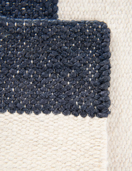 Nautical Navy 10' x 14' 1 Jill Zarin Hamptons Rectangle Area Rug Jute & Wool With Cotton Backing All Natural Striped Design Coastal Hand Woven Carpet for Sale at Rug Engine