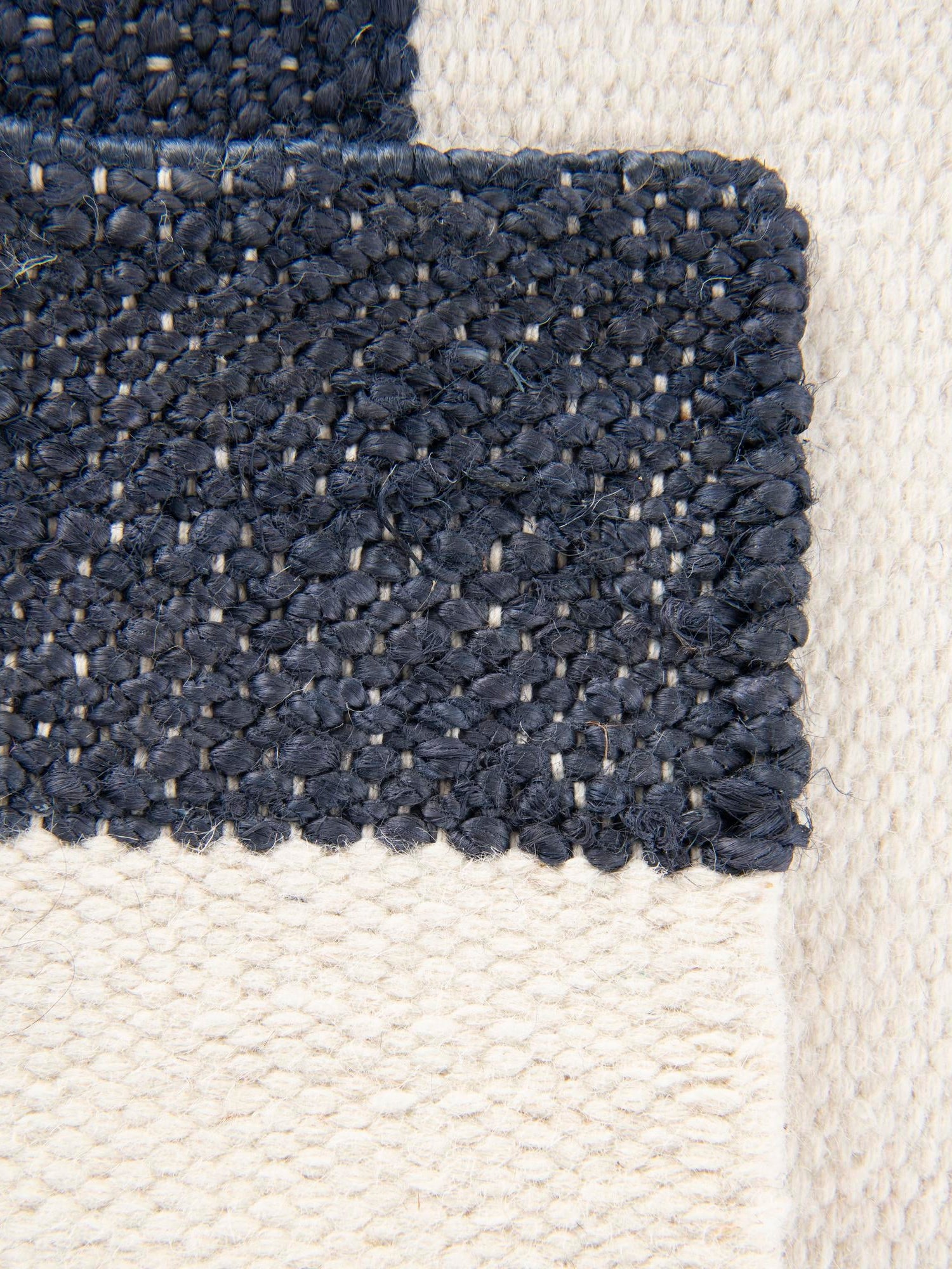 Nautical Navy 6' 1 x 9' Jill Zarin Hamptons Rectangle Area Rug Jute & Wool With Cotton Backing All Natural Striped Design Coastal Hand Woven Carpet for Sale at Rug Engine