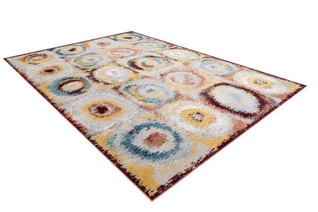 Washable Multicolor 10' x 14' 1 Kamala Washable Rectangle Area Rug Easy to Clean Stain Resistant & Durable 100% Polyester Spill-Friendly Carpet for Sale at Rug Engine