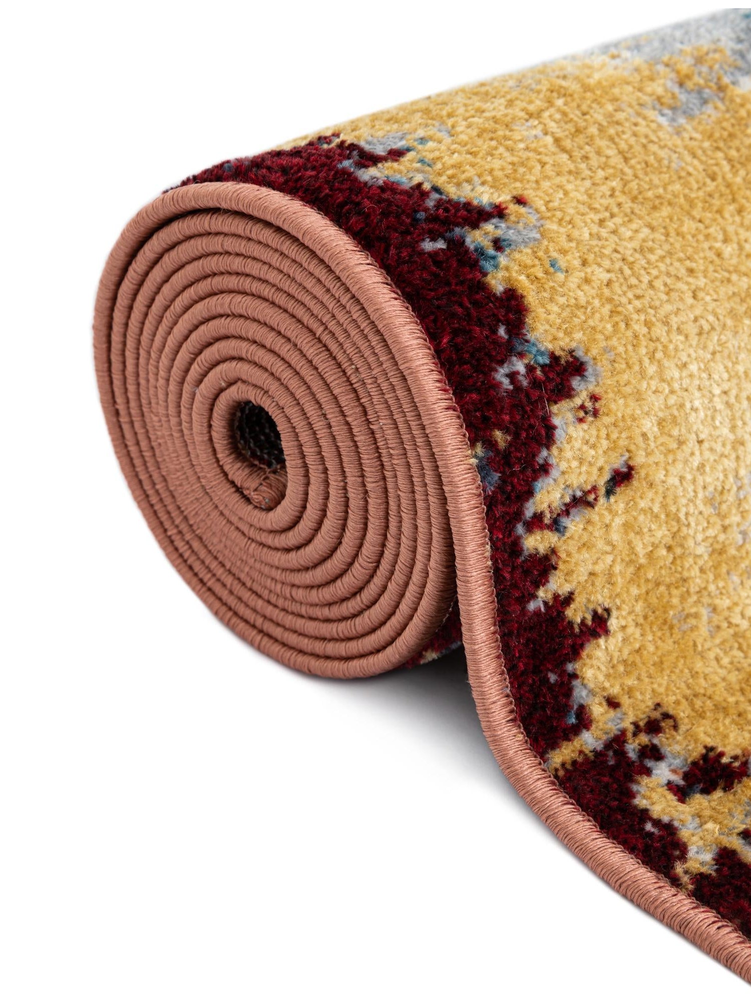 Washable Multicolor 10' x 14' 1 Kamala Washable Rectangle Area Rug Easy to Clean Stain Resistant & Durable 100% Polyester Spill-Friendly Carpet for Sale at Rug Engine