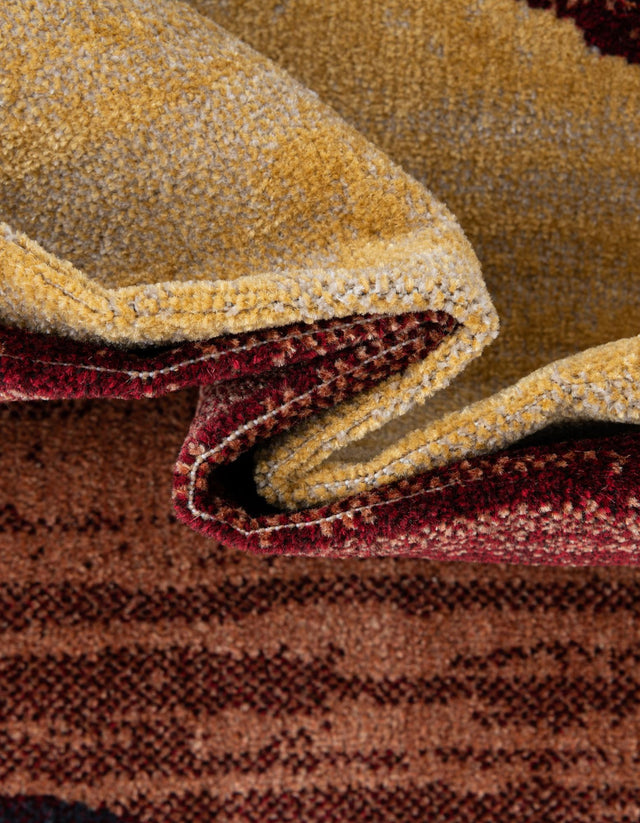 Multicolor 3' 3 x 3' 3 Kamala Washable Round Rug