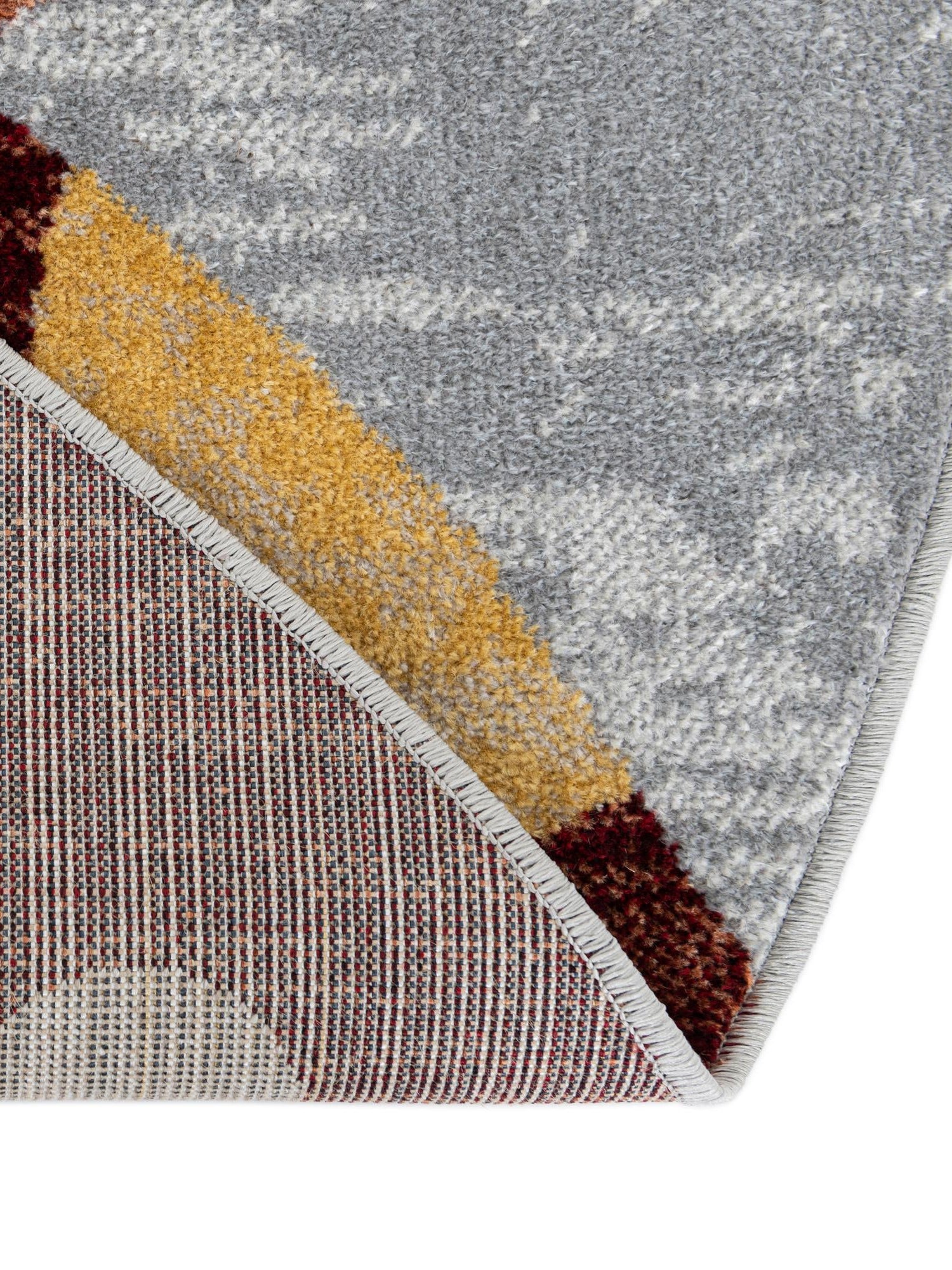 Washable Multicolor 7' 10 x 7' 10 Kamala Washable Round Area Rug Easy to Clean Stain Resistant & Durable 100% Polyester Spill-Friendly Carpet for Sale at Rug Engine