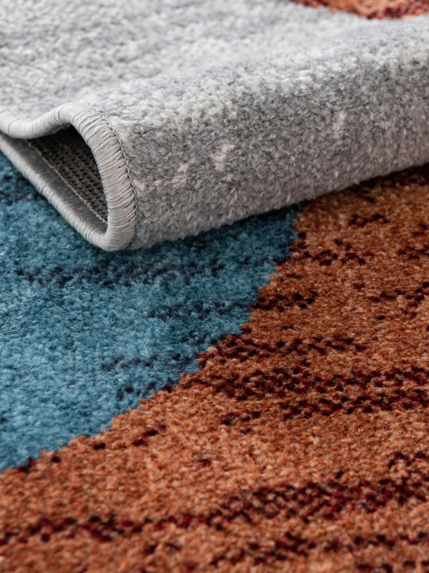 Washable Multicolor 7' 10 x 10' Kamala Washable Rectangle Area Rug Easy to Clean Stain Resistant & Durable 100% Polyester Spill-Friendly Carpet for Sale at Rug Engine