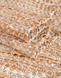 Natural 2' 7 x 12' Leather Metallic Jute Runner Area Rug Hand Woven All Natural Jute & Leather Unique Carpet for Living Rooms, Bedroom, Office, Kitchen, Dorms for Sale at Rug Engine