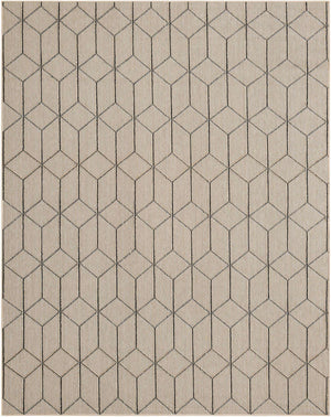 Khaki 7' 10 x 10' Symphony Outdoor Rectangle Area Rug Weather Resistant for Patio, Deck, Terrace, Balcony, Porch Durable Outside Carpet for Sale at Rug Engine