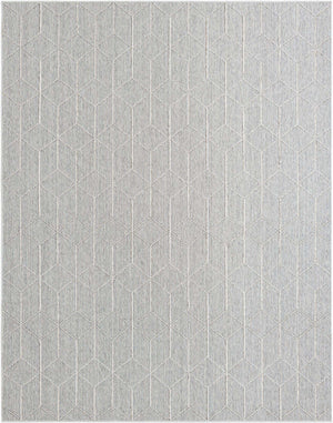 Light Gray 7' 10 x 10' Symphony Outdoor Rectangle Area Rug Weather Resistant for Patio, Deck, Terrace, Balcony, Porch Durable Outside Carpet for Sale at Rug Engine