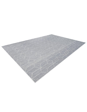 Light Blue 10' x 14' 1 Symphony Outdoor Rectangle Area Rug Weather Resistant for Patio, Deck, Terrace, Balcony, Porch Durable Outside Carpet for Sale at Rug Engine