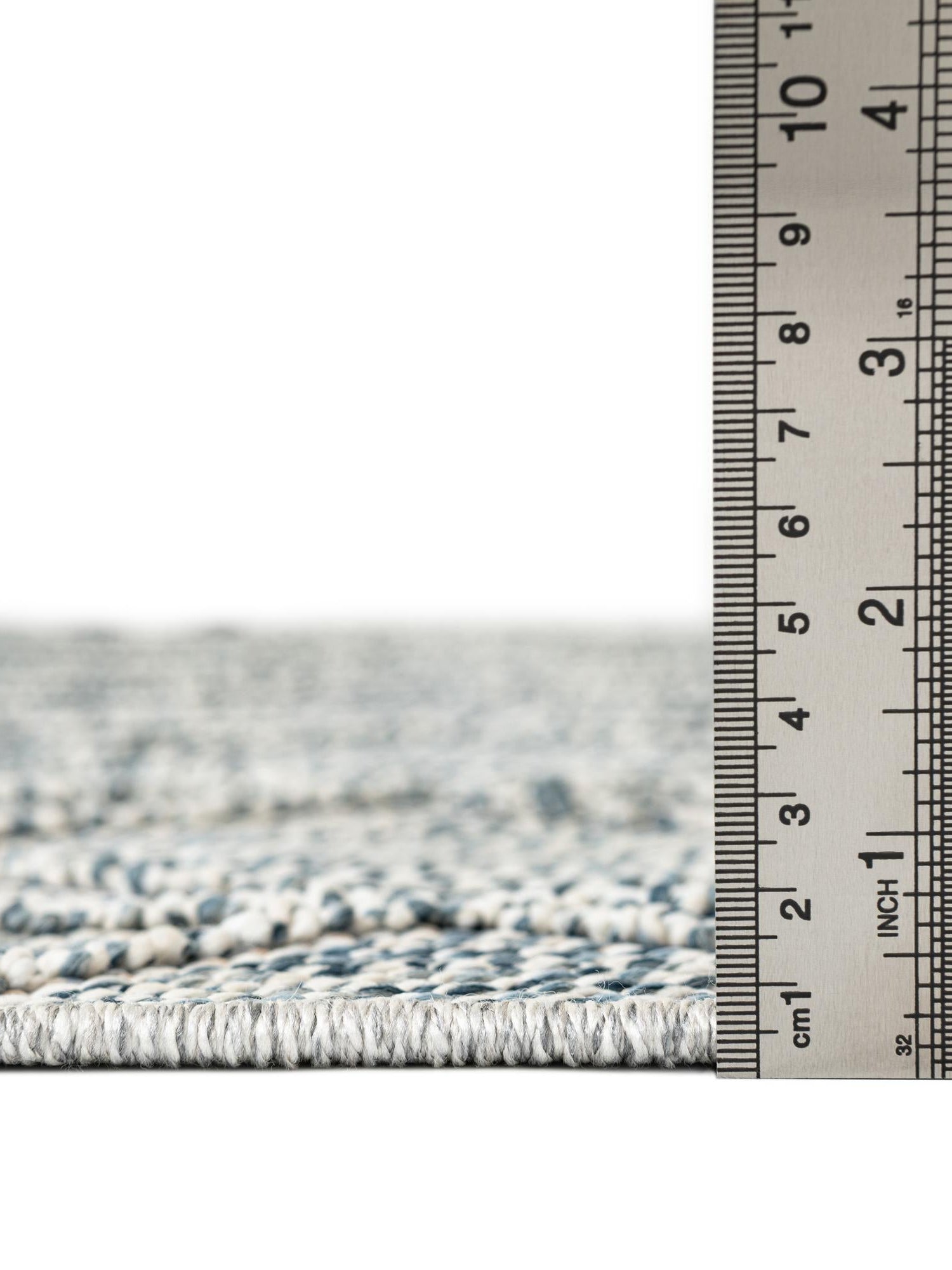Light Blue 4' 1 x 6' 1 Symphony Outdoor Rectangle Area Rug Weather Resistant for Patio, Deck, Terrace, Balcony, Porch Durable Outside Carpet for Sale at Rug Engine