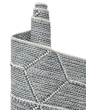 Light Blue 6' 1 x 9' Symphony Outdoor Rectangle Area Rug Weather Resistant for Patio, Deck, Terrace, Balcony, Porch Durable Outside Carpet for Sale at Rug Engine