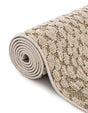 Khaki 4' 1 x 6' 1 Symphony Outdoor Rectangle Area Rug Weather Resistant for Patio, Deck, Terrace, Balcony, Porch Durable Outside Carpet for Sale at Rug Engine