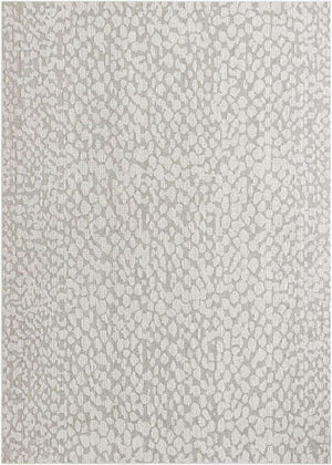 Light Gray 10' x 14' 1 Symphony Outdoor Rectangle Area Rug Weather Resistant for Patio, Deck, Terrace, Balcony, Porch Durable Outside Carpet for Sale at Rug Engine