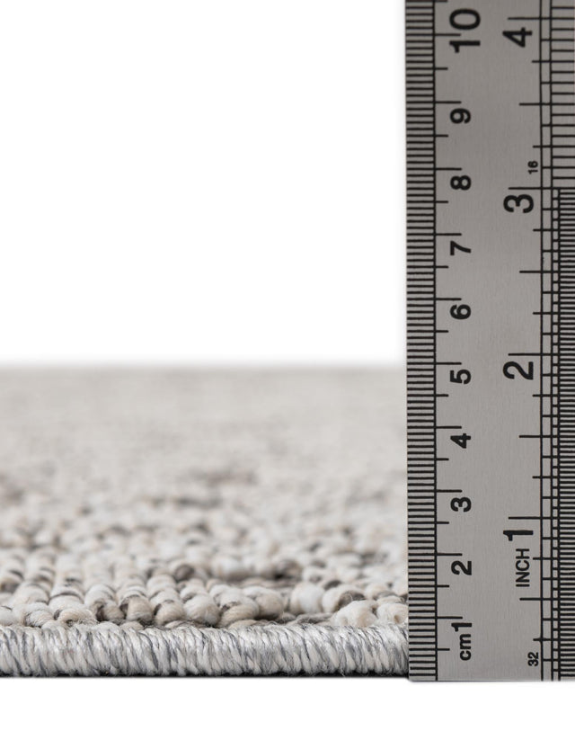 Light Gray 2' x 3' 1 Symphony Outdoor Rectangle Area Rug Weather Resistant for Patio, Deck, Terrace, Balcony, Porch Durable Outside Carpet for Sale at Rug Engine