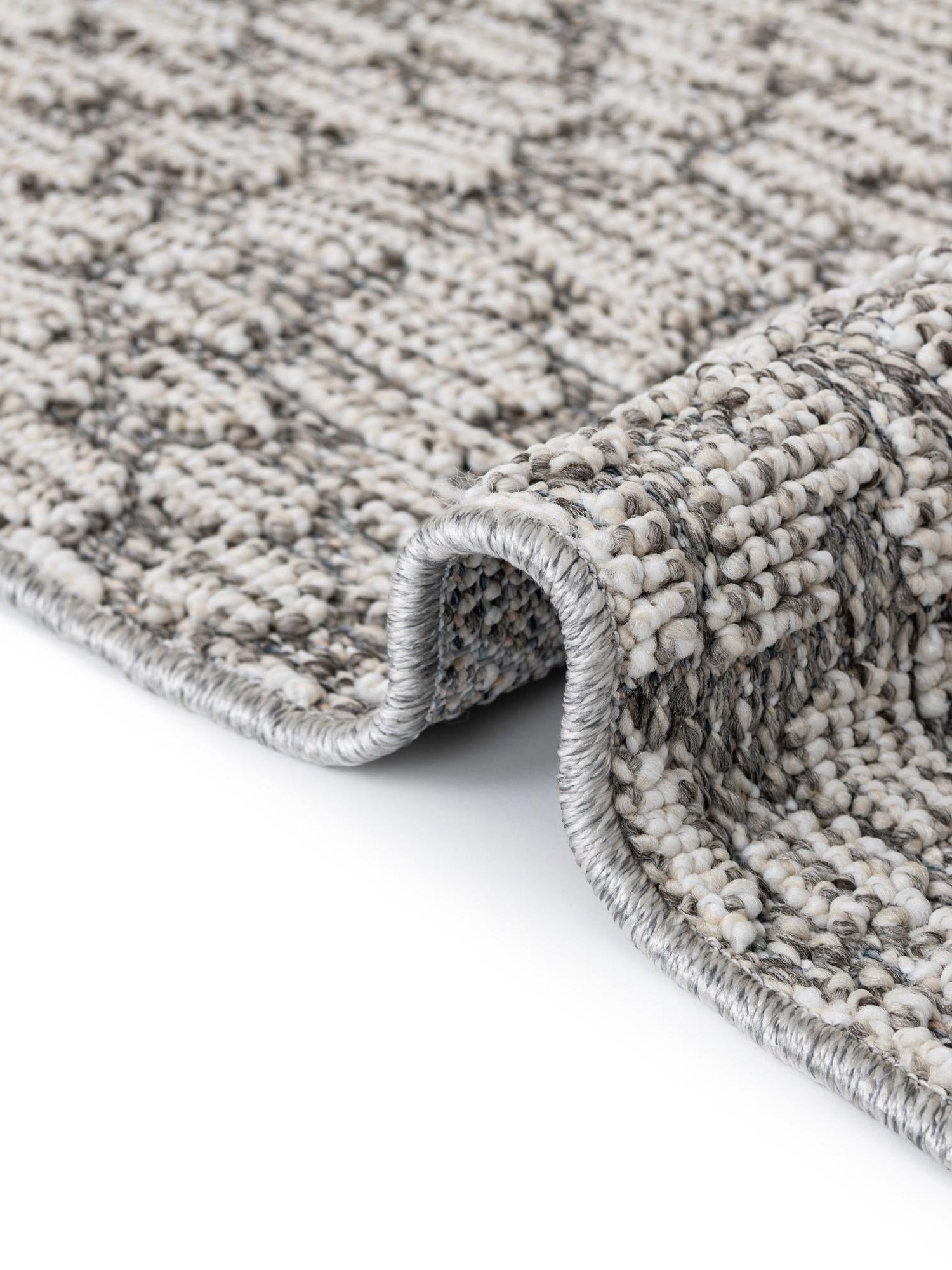 Light Gray 10' x 14' 1 Symphony Outdoor Rectangle Area Rug Weather Resistant for Patio, Deck, Terrace, Balcony, Porch Durable Outside Carpet for Sale at Rug Engine