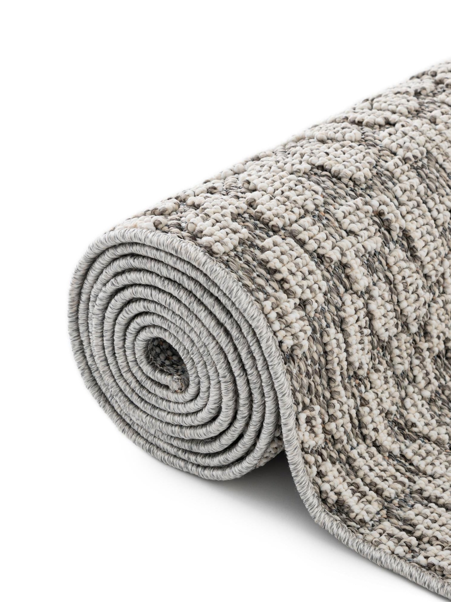 Light Gray 9' x 12' Symphony Outdoor Rectangle Area Rug Weather Resistant for Patio, Deck, Terrace, Balcony, Porch Durable Outside Carpet for Sale at Rug Engine