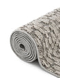 Light Gray 2' 7 x 12' Symphony Outdoor Runner Area Rug Weather Resistant for Patio, Deck, Terrace, Balcony, Porch Durable Outside Carpet for Sale at Rug Engine