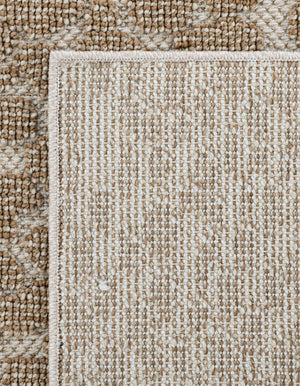 Beige 2' x 3' 1 Symphony Outdoor Rectangle Area Rug Weather Resistant for Patio, Deck, Terrace, Balcony, Porch Durable Outside Carpet for Sale at Rug Engine