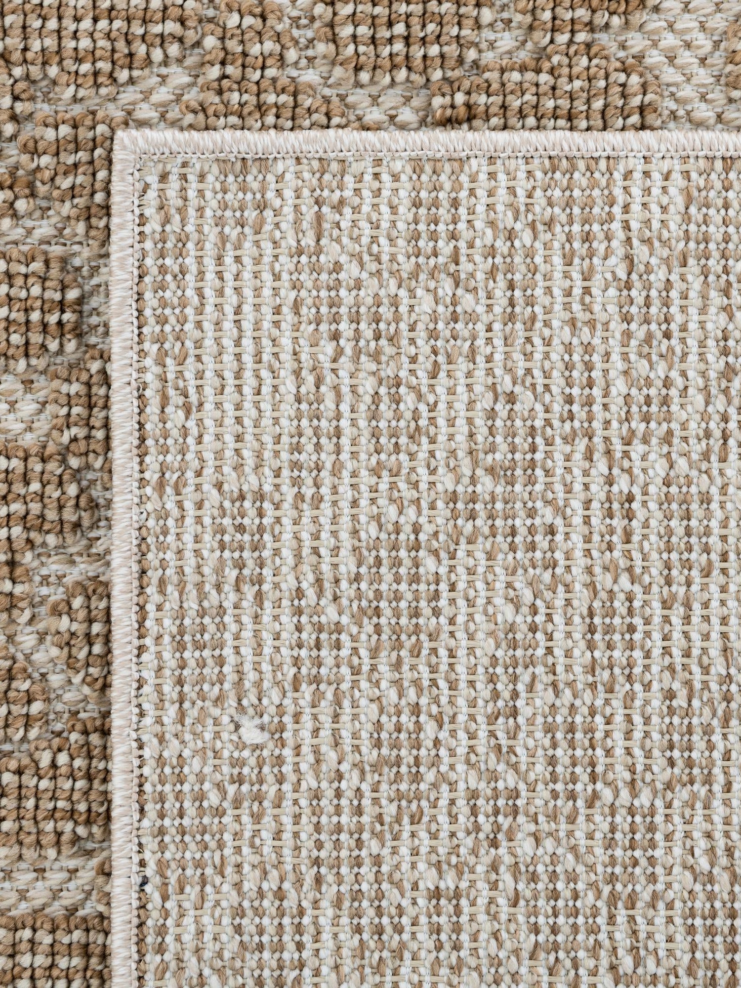 Beige 10' x 14' 1 Symphony Outdoor Rectangle Area Rug Weather Resistant for Patio, Deck, Terrace, Balcony, Porch Durable Outside Carpet for Sale at Rug Engine