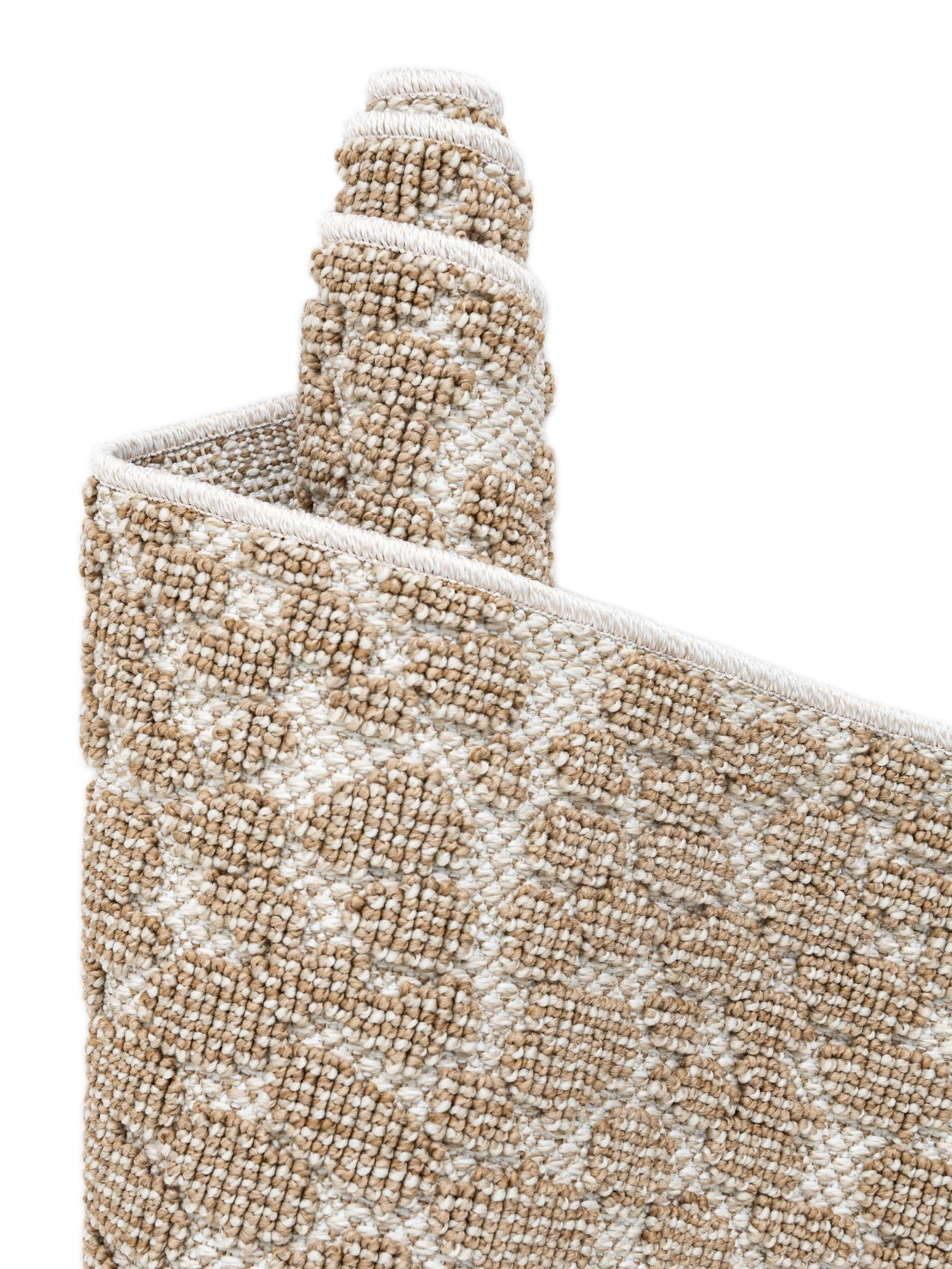 Beige 4' 1 x 6' 1 Symphony Outdoor Rectangle Area Rug Weather Resistant for Patio, Deck, Terrace, Balcony, Porch Durable Outside Carpet for Sale at Rug Engine