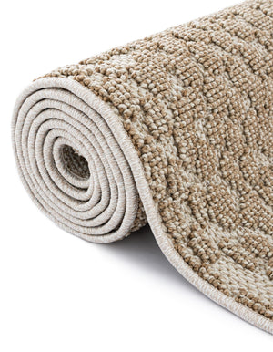 Beige 10' x 14' 1 Symphony Outdoor Rectangle Area Rug Weather Resistant for Patio, Deck, Terrace, Balcony, Porch Durable Outside Carpet for Sale at Rug Engine