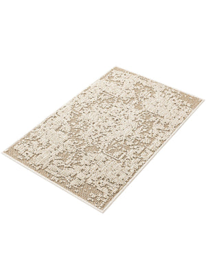 Khaki 2' x 3' 1 Symphony Outdoor Rectangle Area Rug Weather Resistant for Patio, Deck, Terrace, Balcony, Porch Durable Outside Carpet for Sale at Rug Engine