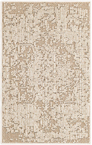 Khaki 2' x 3' 1 Symphony Outdoor Rectangle Area Rug Weather Resistant for Patio, Deck, Terrace, Balcony, Porch Durable Outside Carpet for Sale at Rug Engine