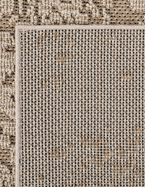 Khaki 7' 10 x 10' Symphony Outdoor Rectangle Area Rug Weather Resistant for Patio, Deck, Terrace, Balcony, Porch Durable Outside Carpet for Sale at Rug Engine