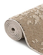 Khaki 2' x 3' 1 Symphony Outdoor Rectangle Area Rug Weather Resistant for Patio, Deck, Terrace, Balcony, Porch Durable Outside Carpet for Sale at Rug Engine