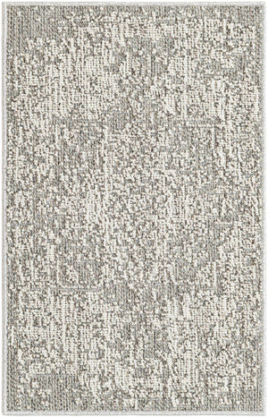 Light Gray 2' x 3' 1 Symphony Outdoor Rectangle Area Rug Weather Resistant for Patio, Deck, Terrace, Balcony, Porch Durable Outside Carpet for Sale at Rug Engine