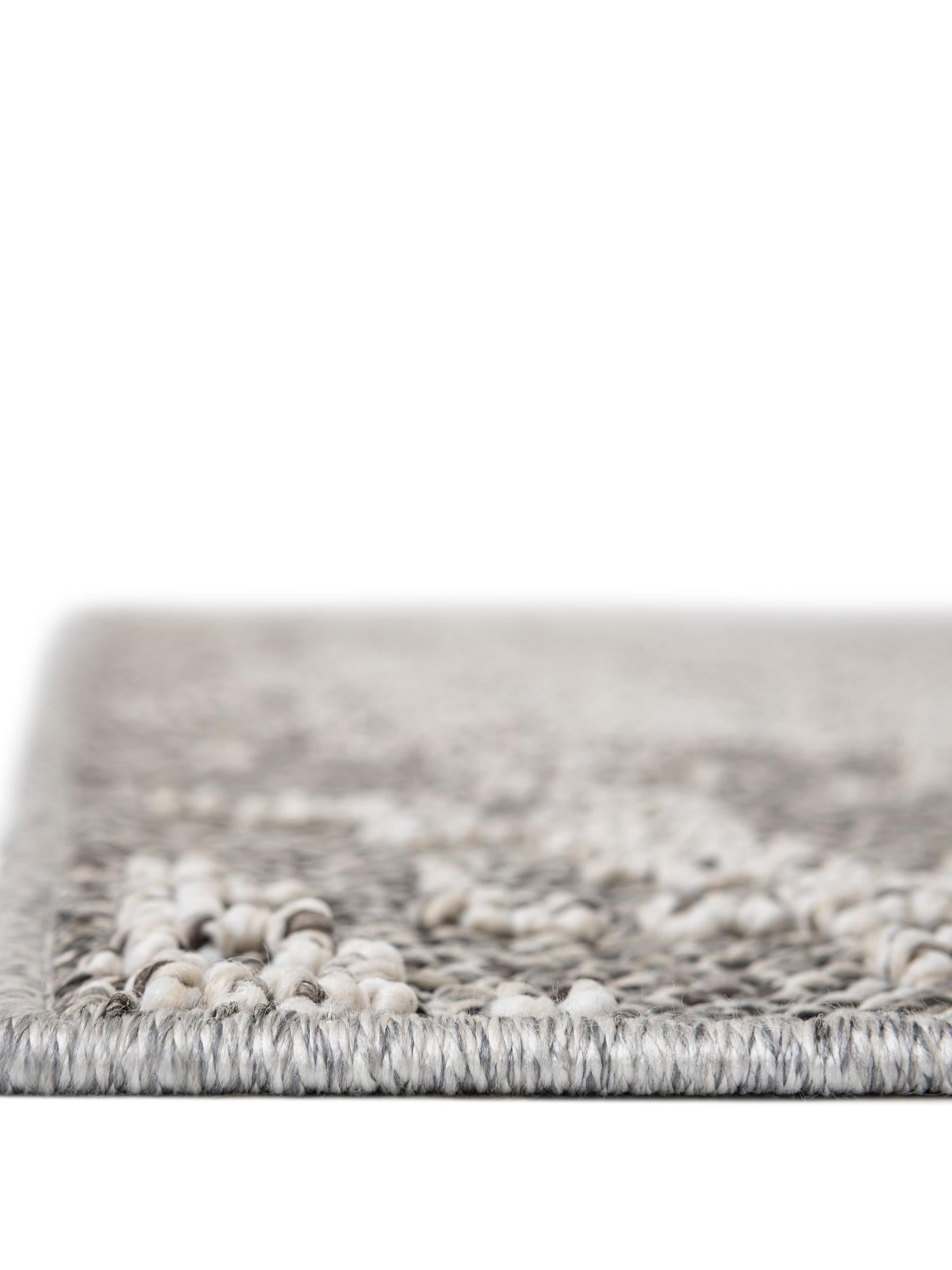 Light Gray 10' x 14' 1 Symphony Outdoor Rectangle Area Rug Weather Resistant for Patio, Deck, Terrace, Balcony, Porch Durable Outside Carpet for Sale at Rug Engine