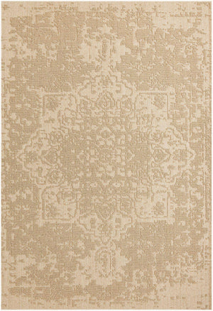 Beige 10' x 14' 1 Symphony Outdoor Rectangle Area Rug Weather Resistant for Patio, Deck, Terrace, Balcony, Porch Durable Outside Carpet for Sale at Rug Engine
