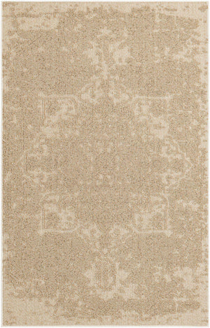 Beige 5' 3 x 8' Symphony Outdoor Rectangle Area Rug Weather Resistant for Patio, Deck, Terrace, Balcony, Porch Durable Outside Carpet for Sale at Rug Engine
