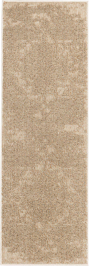 Beige 2' x 6' 1 Symphony Outdoor Runner Area Rug Weather Resistant for Patio, Deck, Terrace, Balcony, Porch Durable Outside Carpet for Sale at Rug Engine