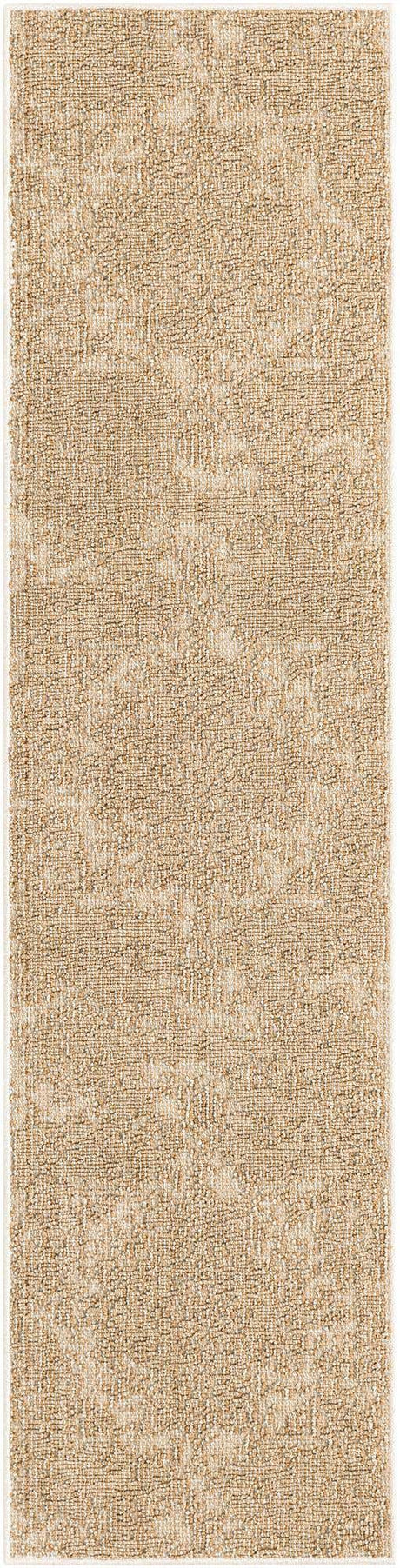 Beige 2' x 8' Symphony Outdoor Runner Rug