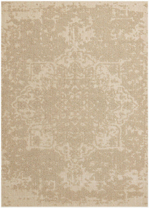 Beige 9' x 12' Symphony Outdoor Rectangle Area Rug Weather Resistant for Patio, Deck, Terrace, Balcony, Porch Durable Outside Carpet for Sale at Rug Engine