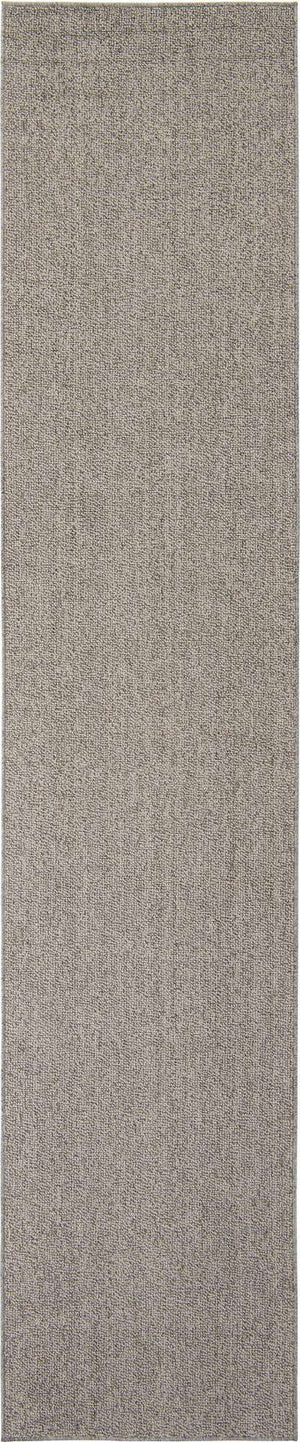 Light Gray 3' x 12' Symphony Outdoor Runner Rug