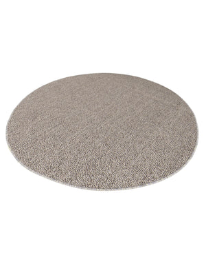 Light Gray 5' 3 x 5' 3 Symphony Outdoor Round Area Rug Weather Resistant for Patio, Deck, Terrace, Balcony, Porch Durable Outside Carpet for Sale at Rug Engine