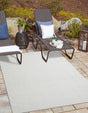 Light Gray 10' x 14' 1 Symphony Outdoor Rectangle Rug