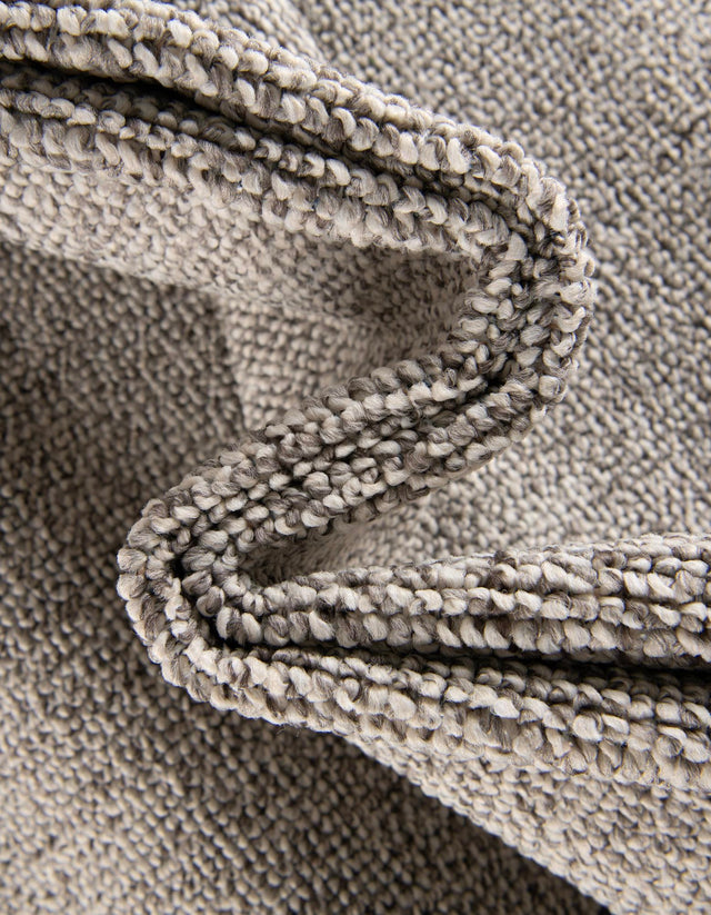 Light Gray 4' 1 x 6' 1 Symphony Outdoor Rectangle Area Rug Weather Resistant for Patio, Deck, Terrace, Balcony, Porch Durable Outside Carpet for Sale at Rug Engine